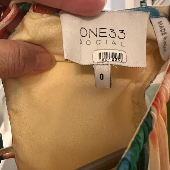 Rent The Runway One33 Social Floral Maxi Dress - Picture 4 of 4